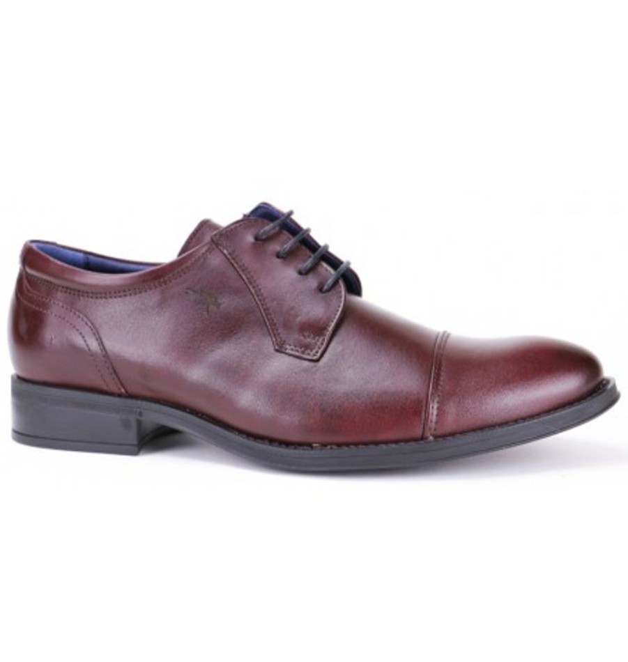 Men'S Shoes Shoesissime Dress Shoes With Laces | Dorking - Fluchos 8412 Burgundy