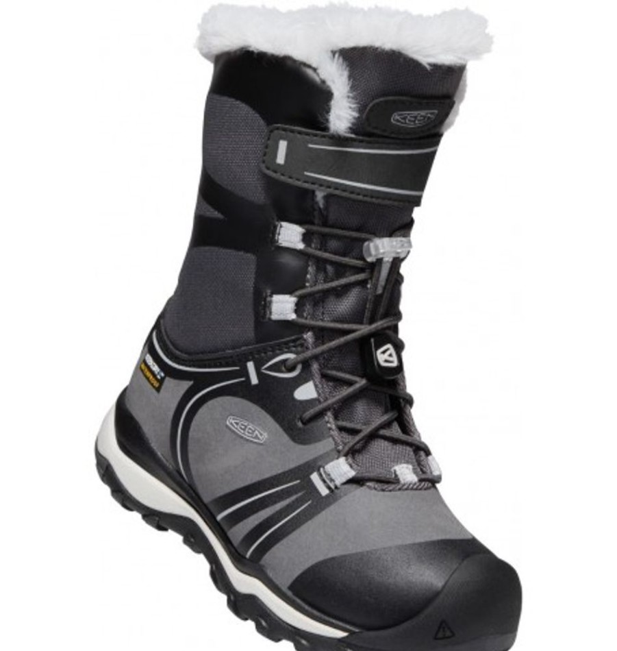 Kids Shoes Shoesissime Winter Boots | Keen Terradora Winter Wp 1019790 Silver Grey