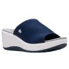 Women'S Shoes Shoesissime Sandals | Clarks Step Cali Bay 26140730 Blue