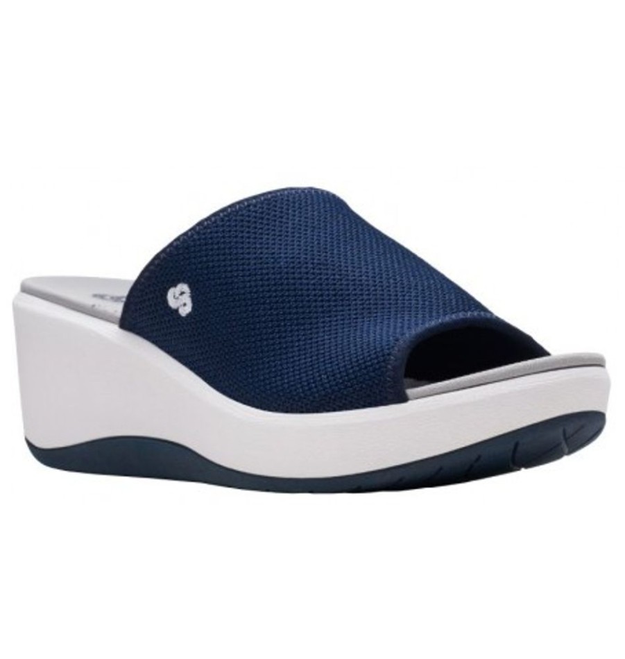 Women'S Shoes Shoesissime Sandals | Clarks Step Cali Bay 26140730 Blue