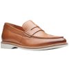 Men'S Shoes Shoesissime Dress Shoes Without Laces | Clarks Atticus Free 26141576 Tan