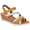 Women'S Shoes Shoesissime Sandals | Rieker - Remonte R6251-68 Yellow Orange