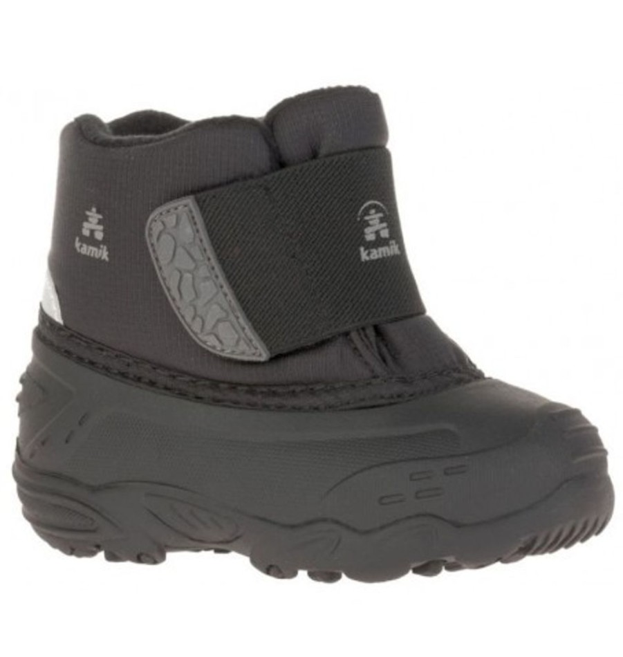 Kids Shoes Shoesissime Fall Boots | Kamik Wrenlo Nf9309 Black