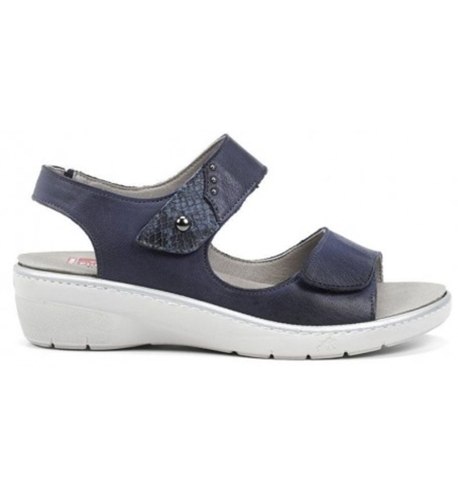 Women'S Shoes Shoesissime Sandals | Dorking - Fluchos F0763 Blue