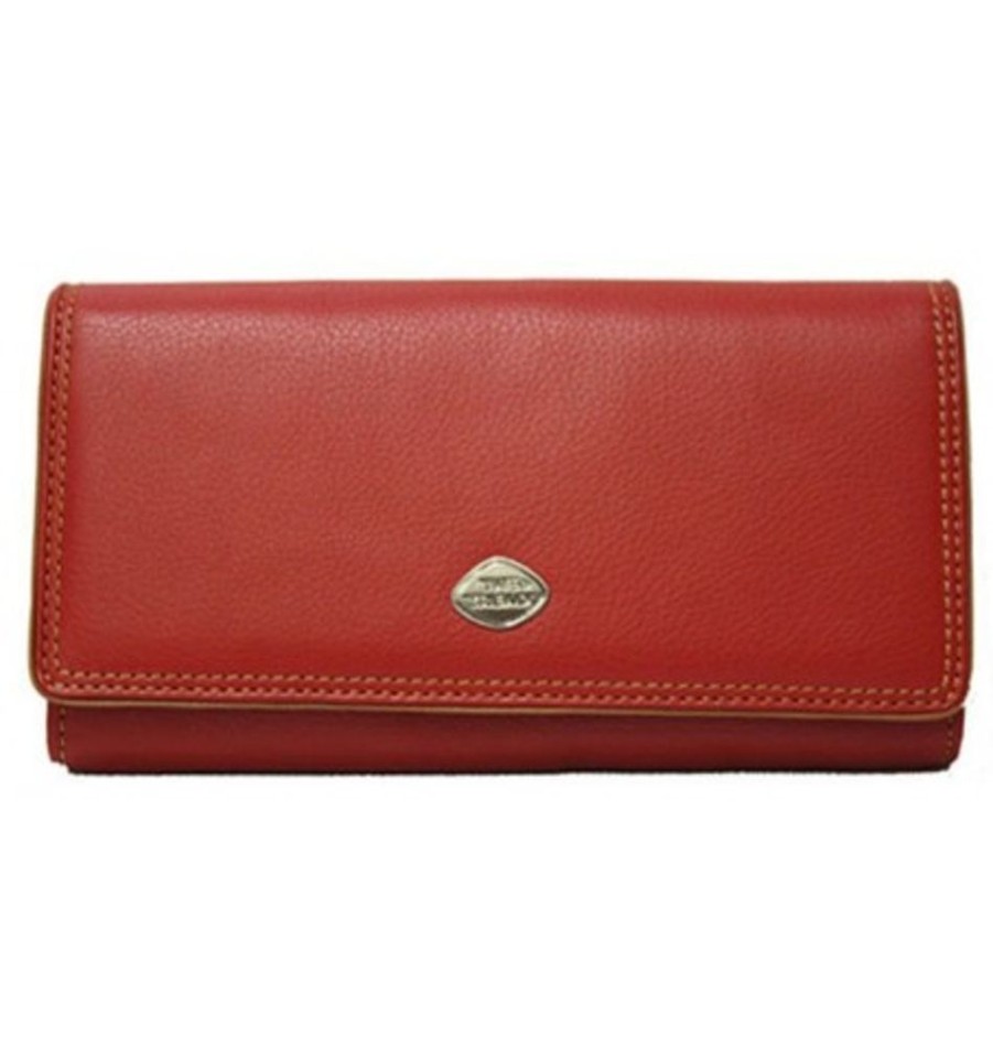 Accessories Shoesissime Wallets | The Trend 588344 Red