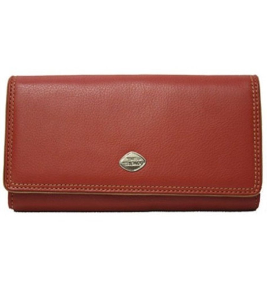 Accessories Shoesissime Wallets | The Trend 588344 Red