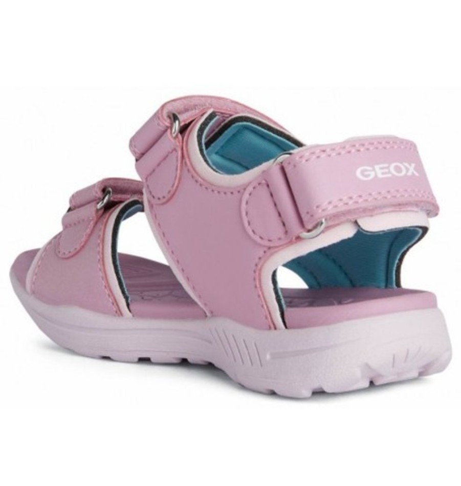 Kids Shoes Shoesissime Sandals | Geox Vaniett G.A J256Aa Pink