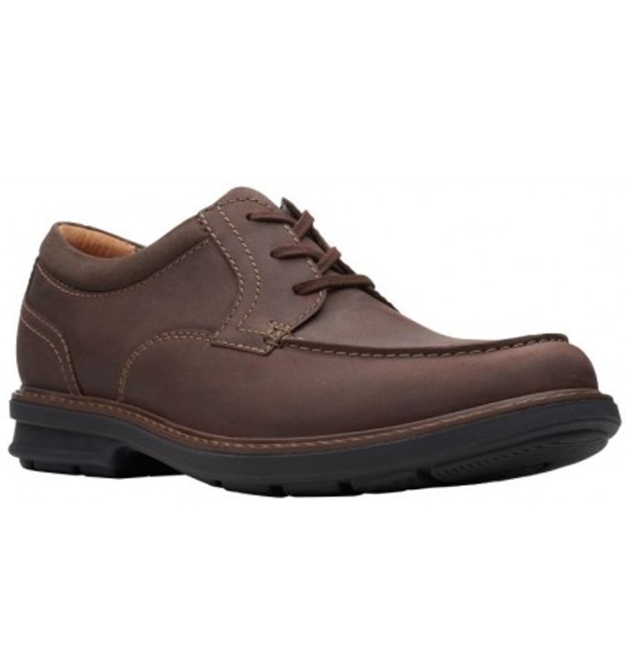 Men'S Shoes Shoesissime Casual Shoes | Clarks Rendel Walk 26146417 Brown