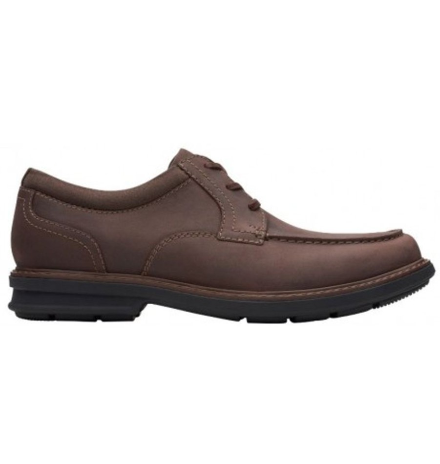 Men'S Shoes Shoesissime Casual Shoes | Clarks Rendel Walk 26146417 Brown