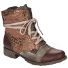 Women'S Shoes Shoesissime Fall Boots | Rieker 70822-25 Brown