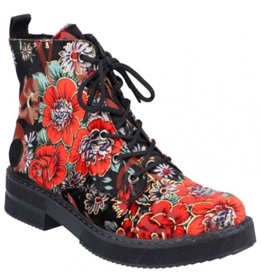 Women'S Shoes Shoesissime Fall Boots | Rieker 72010-90 Multi