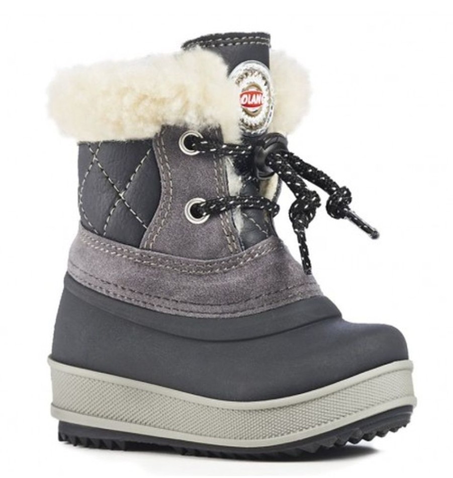 Kids Shoes Shoesissime Winter Boots | Olang Ape Silver Grey