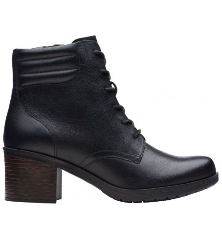 Women'S Shoes Shoesissime Fall Boots | Clarks Hollis Jasmine 26146087 Black