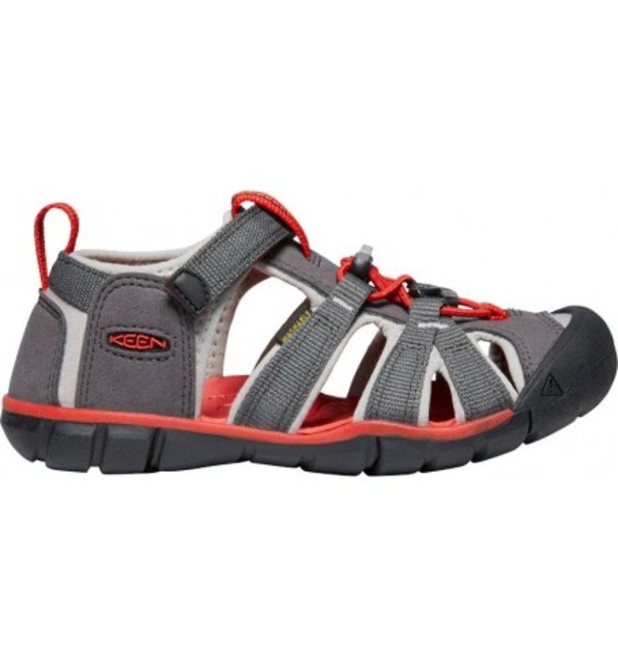 Kids Shoes Shoesissime Sandals | Keen Seacamp (Grandeur 11-7)1022970 1022985 Silver Grey