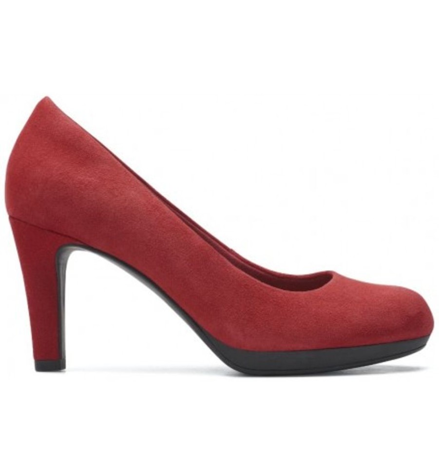 Women'S Shoes Shoesissime Shoes | Clarks Adriel Viola 26154332 Red