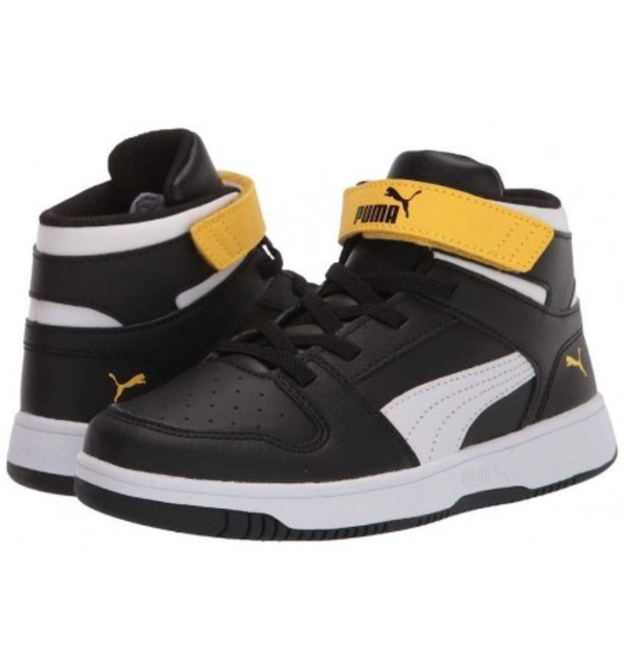 Kids Shoes Shoesissime Sneakers/Shoes | Puma Puma Rebound Layup Sl V Ps 370488 Black