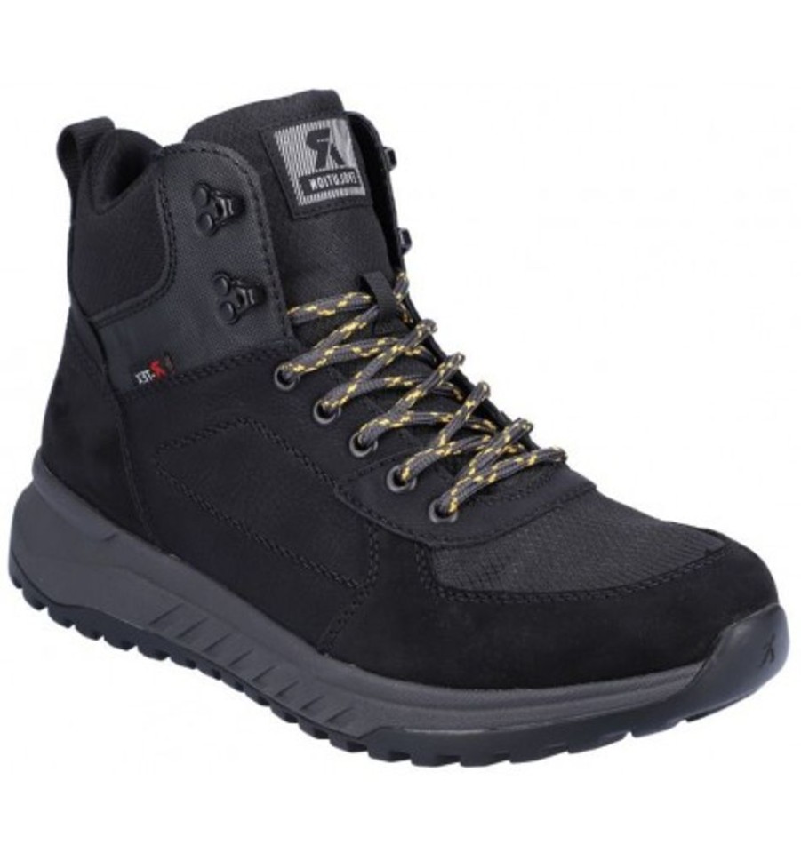 Men'S Shoes Shoesissime Winter Boots | Rieker U0170-00 Black