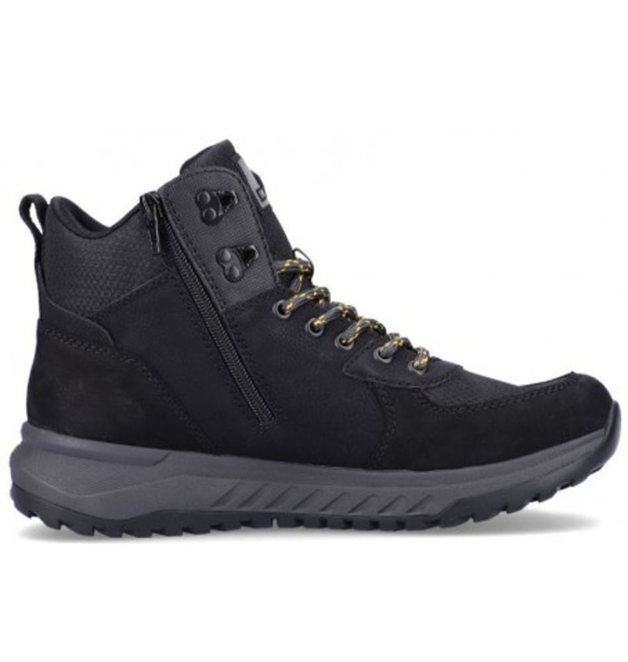 Men'S Shoes Shoesissime Winter Boots | Rieker U0170-00 Black