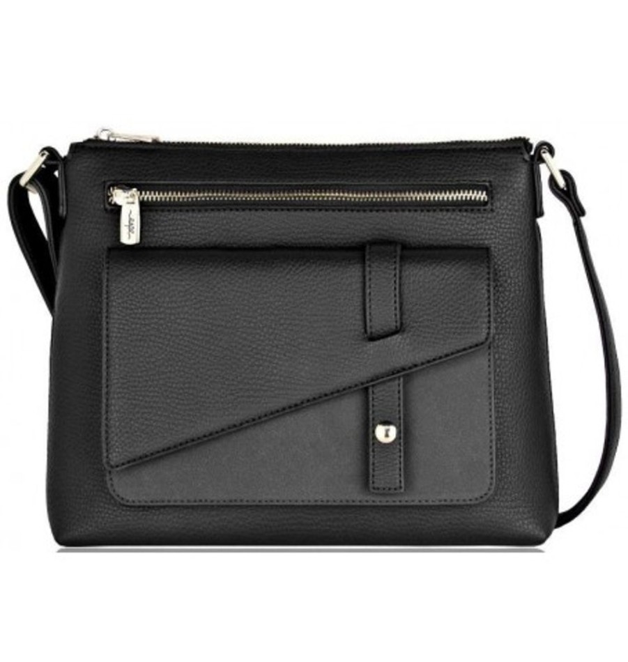 Accessories Shoesissime Handbags | Espe Emeline H-02744-B Black