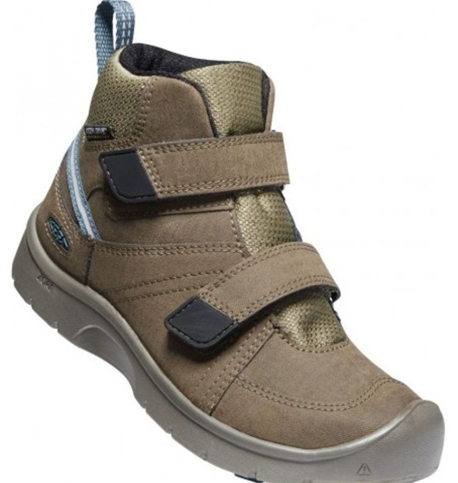 Kids Shoes Shoesissime Fall Boots | Keen Hikeport 2 Mid Strap Wp 1023830 Taupe