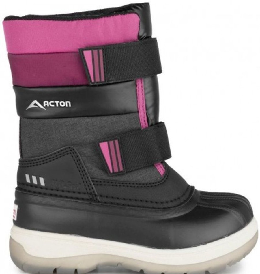 Kids Shoes Shoesissime Winter Boots | Acton Bubblegum A8390 Pink