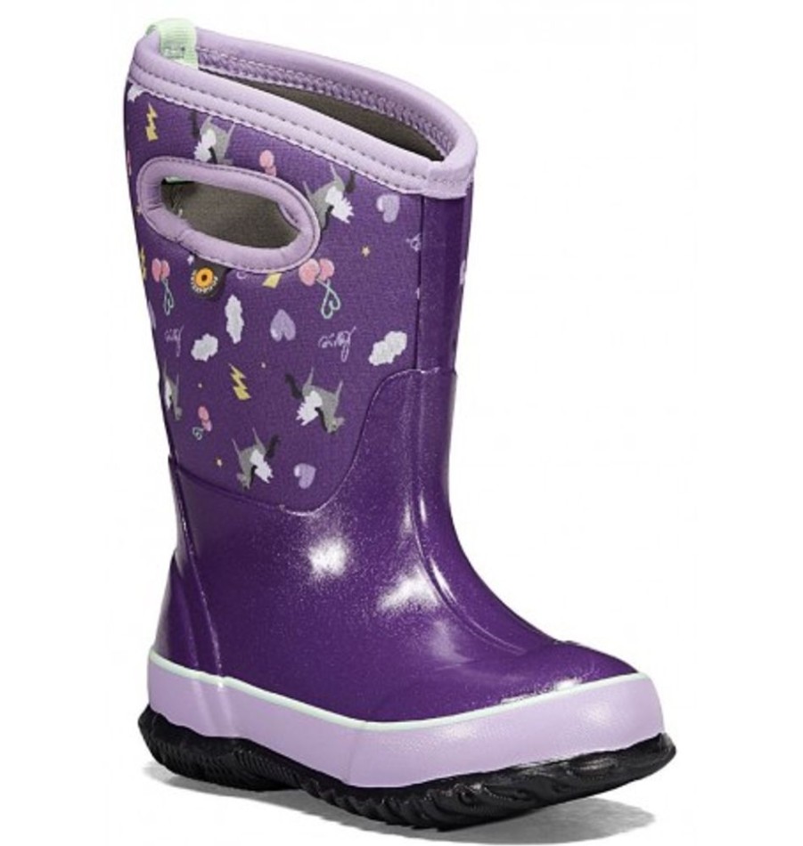 Kids Shoes Shoesissime Winter Boots | Bogs K Clsc Painter 72730 Purple