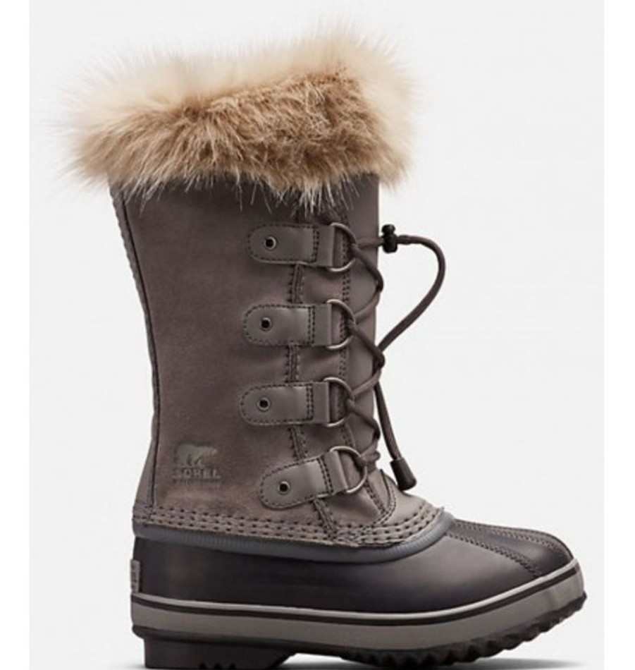 Kids Shoes Shoesissime Winter Boots | Sorel Joan Of Arctic 1855201 Ny1966 Silver Grey