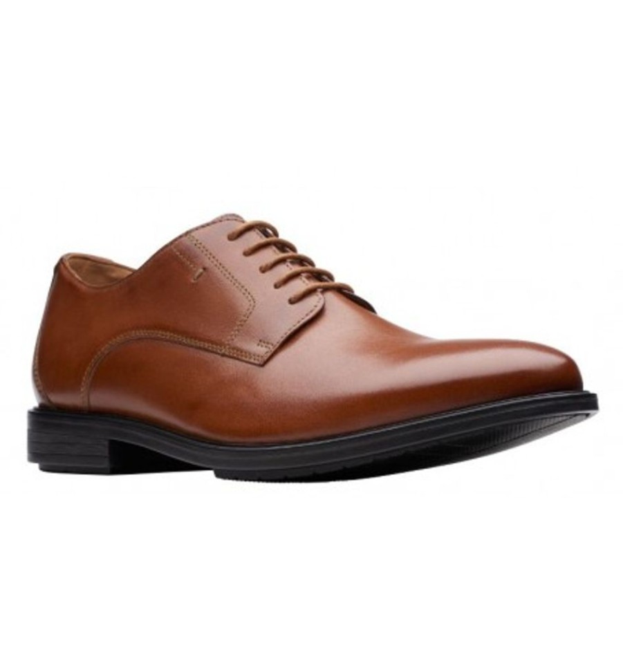 Men'S Shoes Shoesissime Dress Shoes With Laces | Clarks Hampshire Low 26140455 Tan