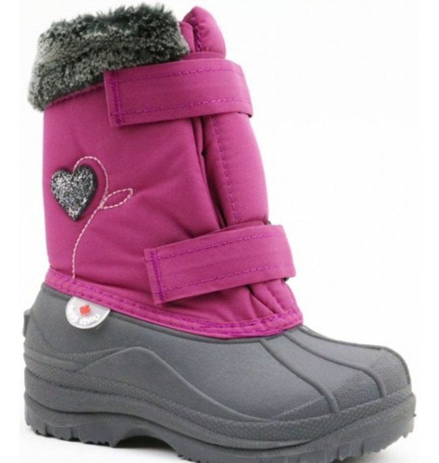 Kids Shoes Shoesissime Winter Boots | Hichaud 7628A Pink