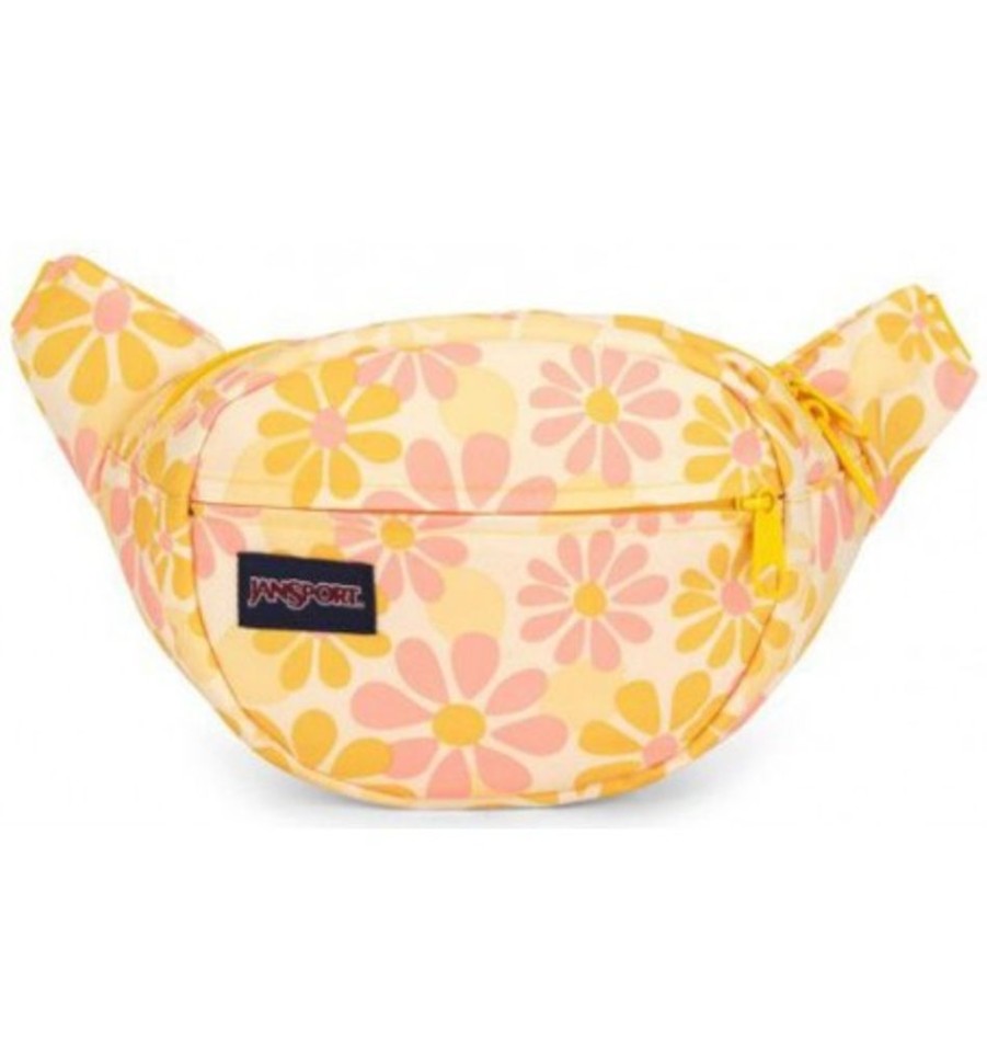 Accessories Shoesissime Waist Bags | Jansport Fifth Avenue Js00Tan1 Yellow Orange