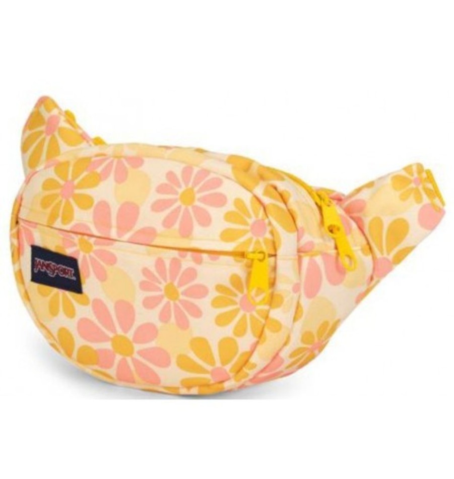 Accessories Shoesissime Waist Bags | Jansport Fifth Avenue Js00Tan1 Yellow Orange