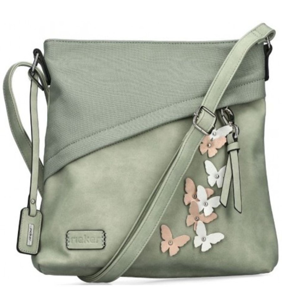 Accessories Shoesissime Handbags | Rieker H1515-52 Green Khaki