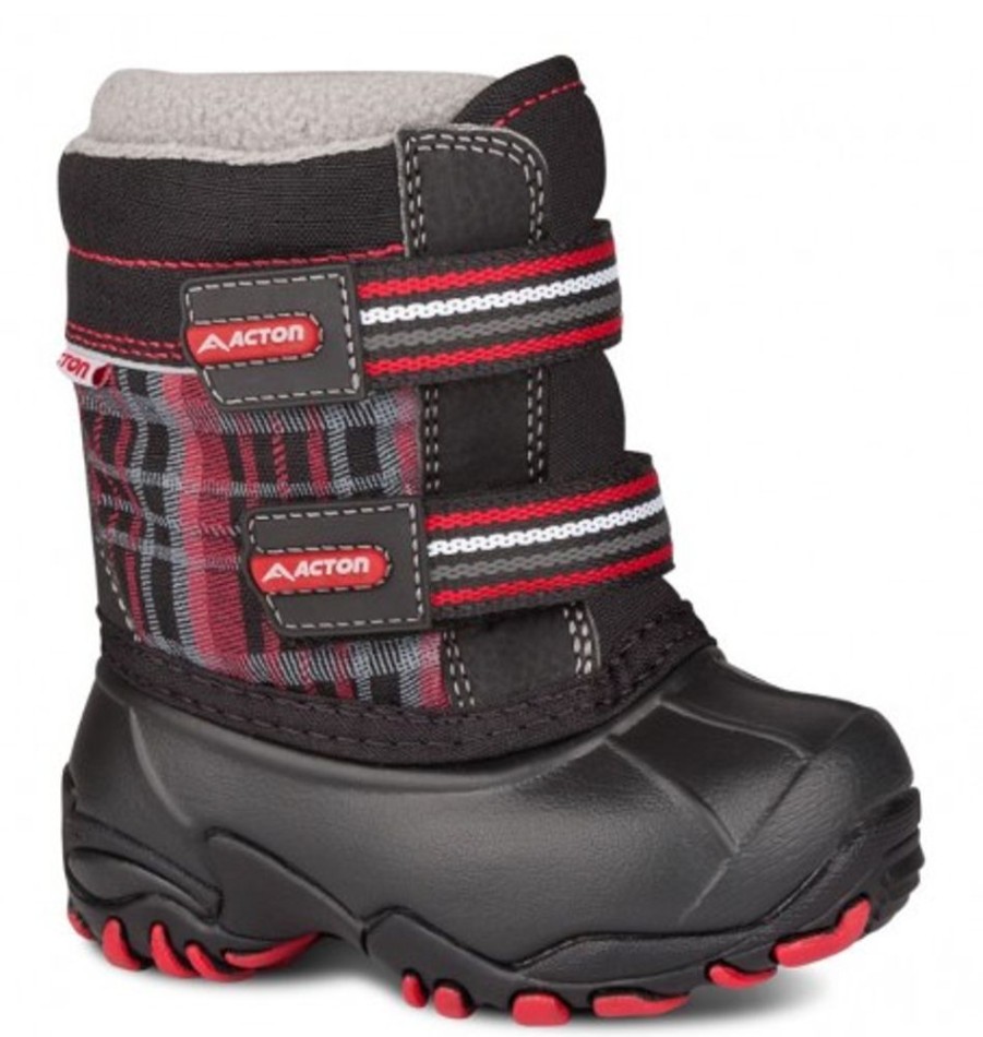 Kids Shoes Shoesissime Winter Boots | Acton Pumpkin A8317 Red