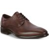 Men'S Shoes Shoesissime Dress Shoes With Laces | Ecco Citytray 512734 Tan