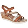 Women'S Shoes Shoesissime Sandals | Rieker - Remonte R6251-22 Tan