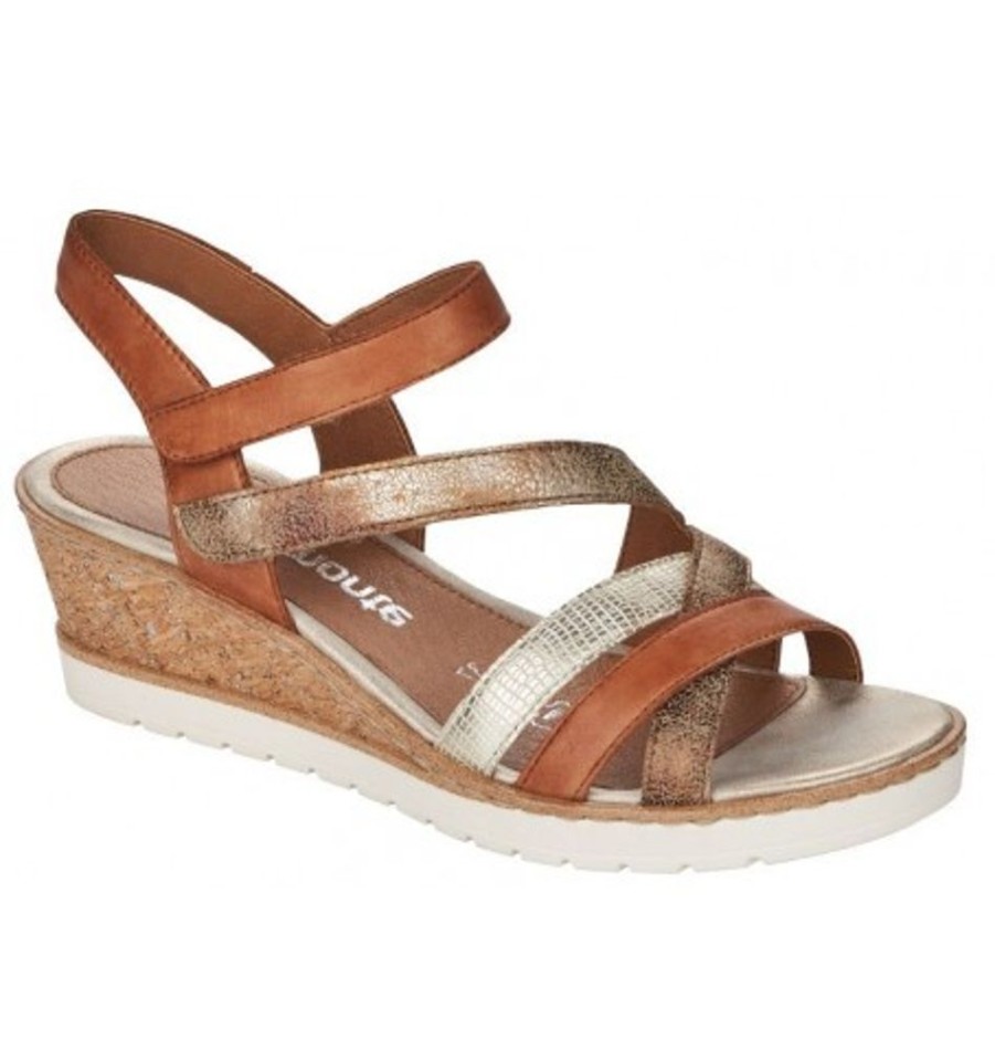 Women'S Shoes Shoesissime Sandals | Rieker - Remonte R6251-22 Tan