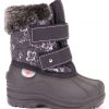 Kids Shoes Shoesissime Winter Boots | Hichaud 7568D Black