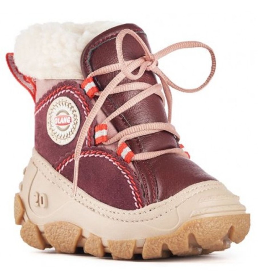 Kids Shoes Shoesissime Winter Boots | Olang Panda Burgundy