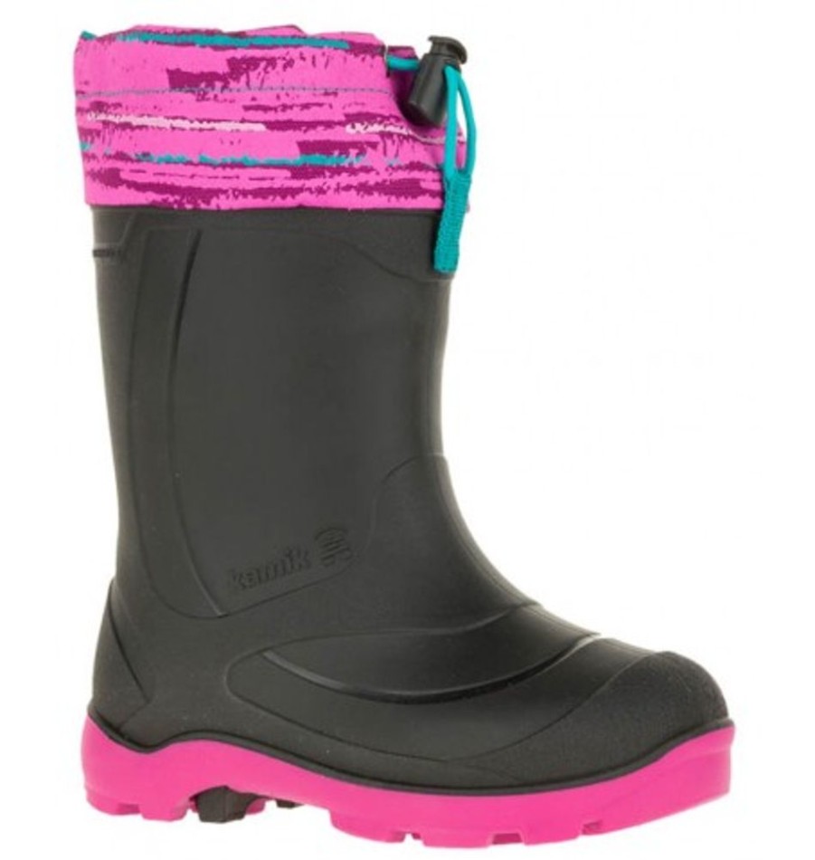 Kids Shoes Shoesissime Fall Boots | Kamik Snobuster2 Ak8169 Ak4169 Pink