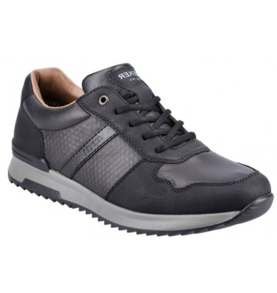 Men'S Shoes Shoesissime Casual Shoes | Rieker 16132-00 Black