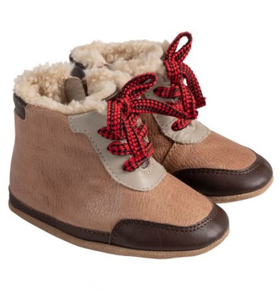 Kids Shoes Shoesissime Winter Boots | Robeez Wyatt Boot 9487136 Tan