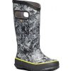 Kids Shoes Shoesissime Rain Boots | Bogs K Rnbt Micrrocam 72665 Silver Grey