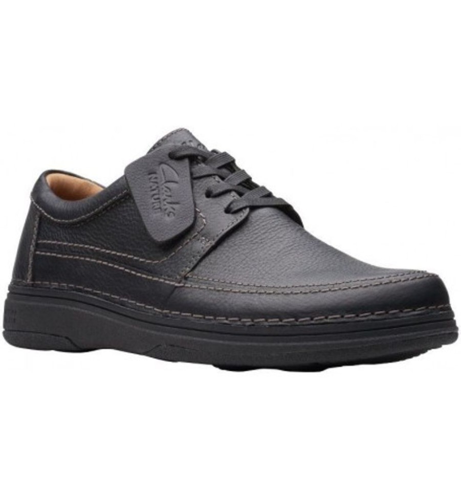 Men'S Shoes Shoesissime Casual Shoes | Clarks Nature 5 Lo 26168608 Black