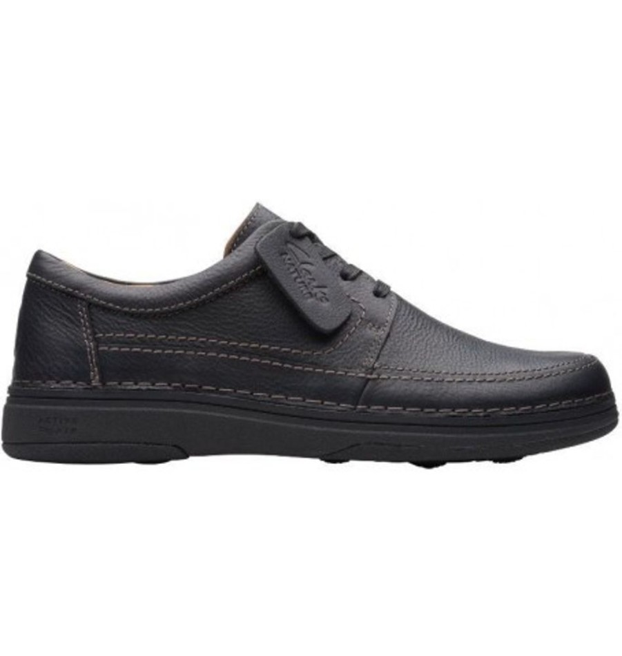 Men'S Shoes Shoesissime Casual Shoes | Clarks Nature 5 Lo 26168608 Black