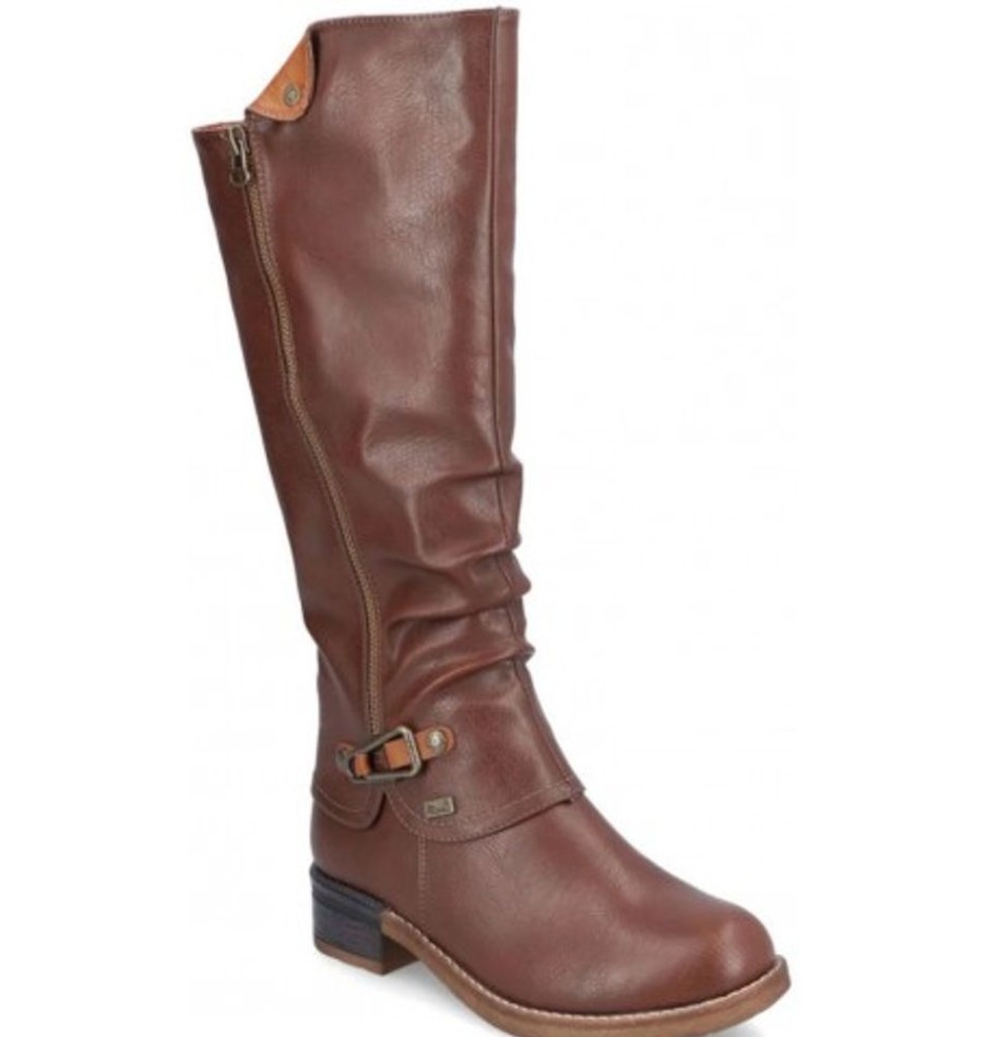 Women'S Shoes Shoesissime Winter Boots | Rieker 94652-25 Brown