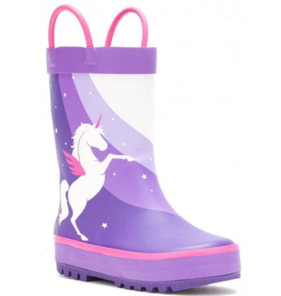 Kids Shoes Shoesissime Rain Boots | Kamik Unicorn Ek9232N Purple