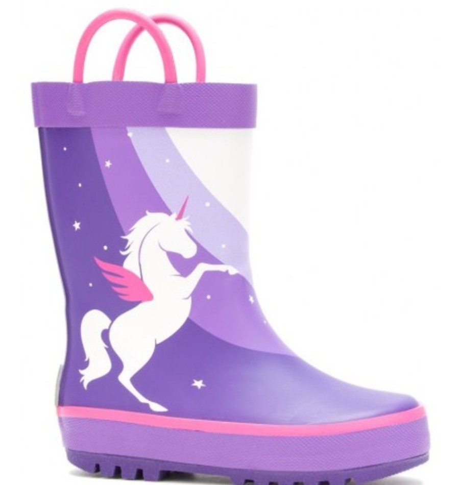 Kids Shoes Shoesissime Rain Boots | Kamik Unicorn Ek9232N Purple