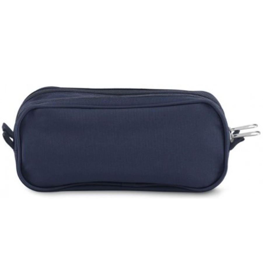 Accessories Shoesissime Pencil Cases | Jansport Large Accessory Pouch Marine