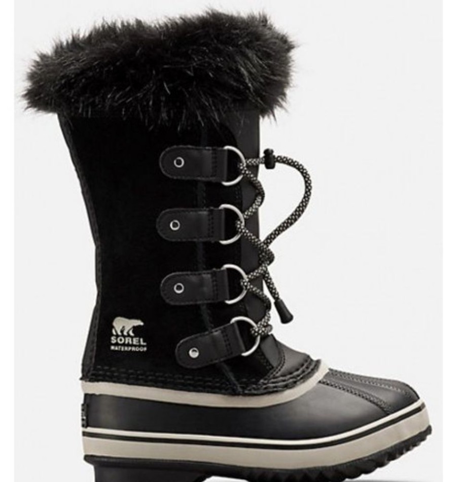 Kids Shoes Shoesissime Winter Boots | Sorel Joan Of Arctic 1855201 Ny1966 Black