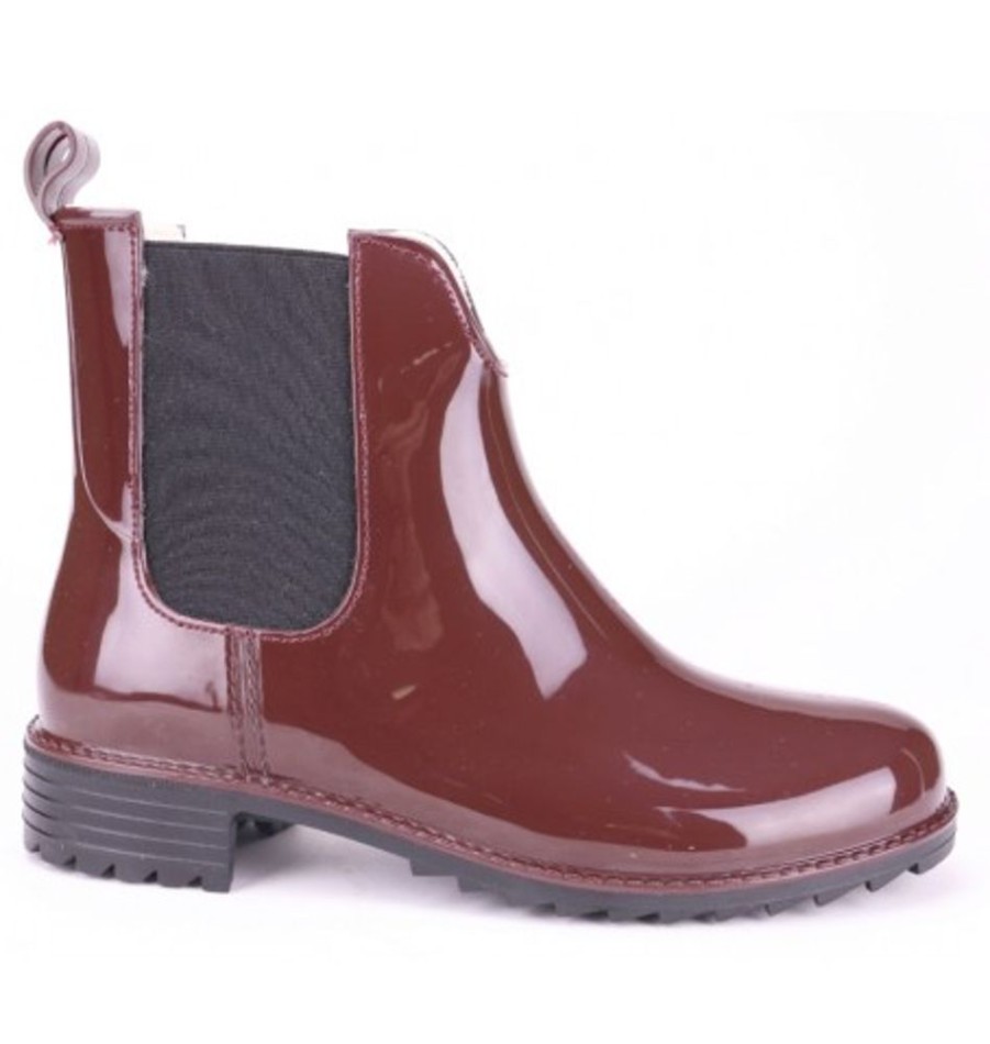 Women'S Shoes Shoesissime Fall Boots | Rieker P8280-36 Burgundy